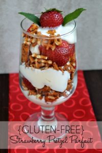 Strawberry Pretzel Parfait