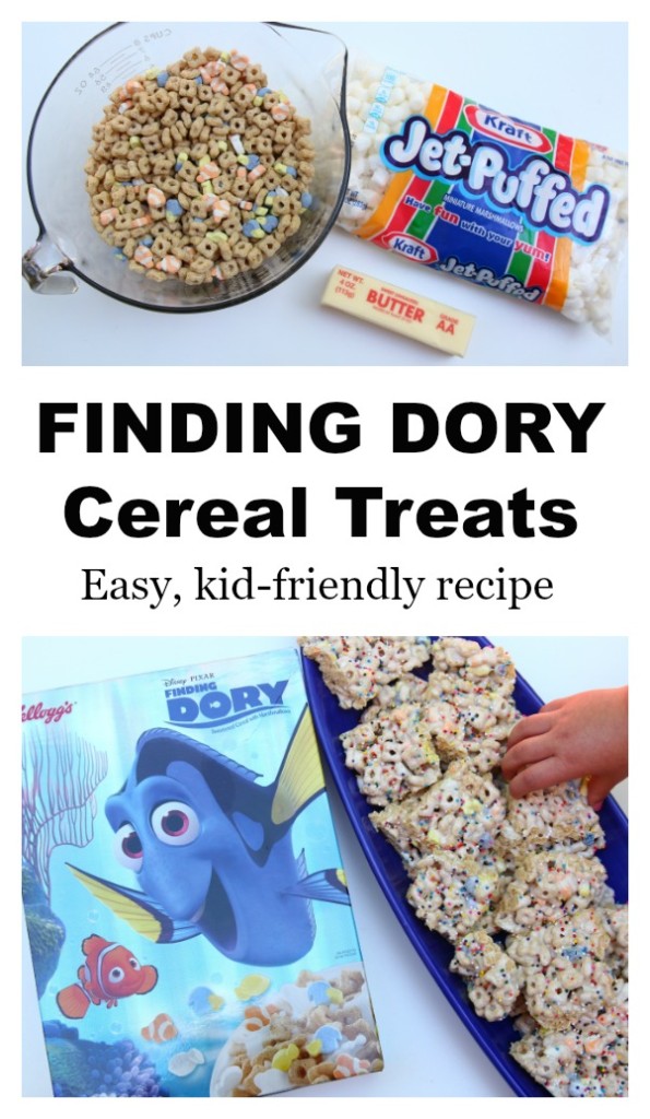 Finding Dory treats: Recipe for Finding Dory Cereal Bars