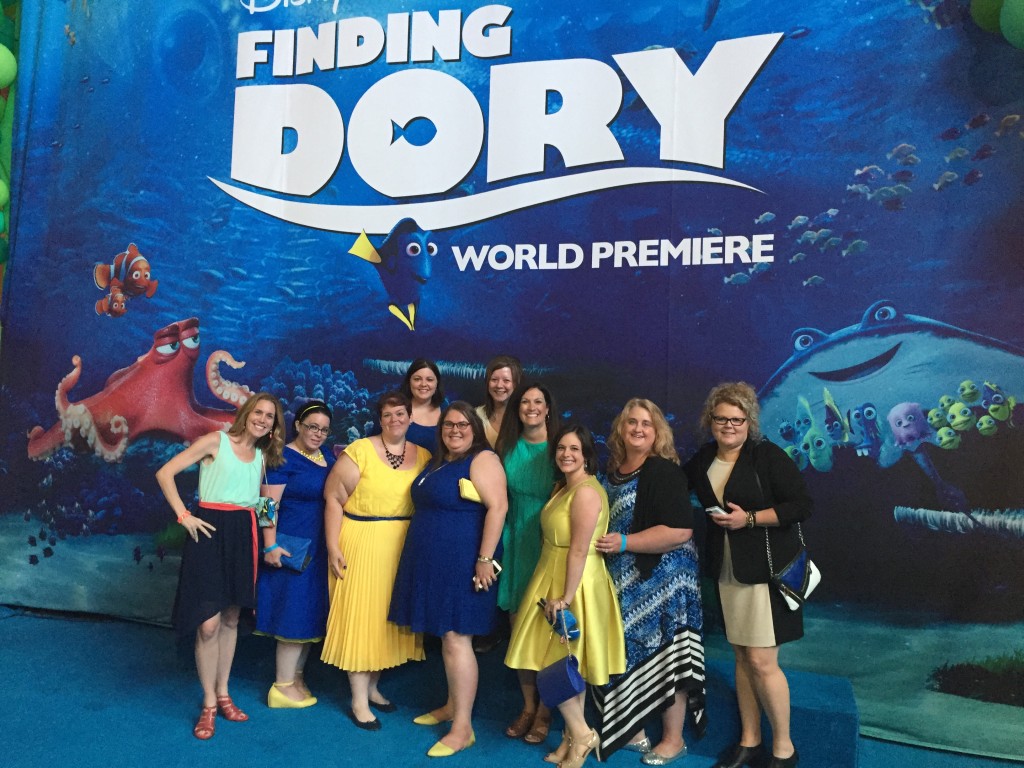 Finding Dory premiere with Ellen Degeneres