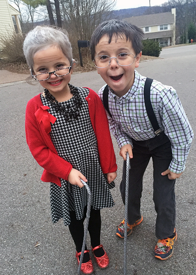 100 year old kids costumes for 100th day of school