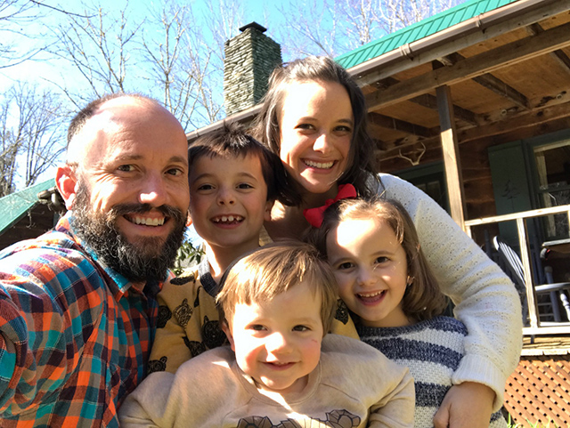 Family cabin in Asheville NC