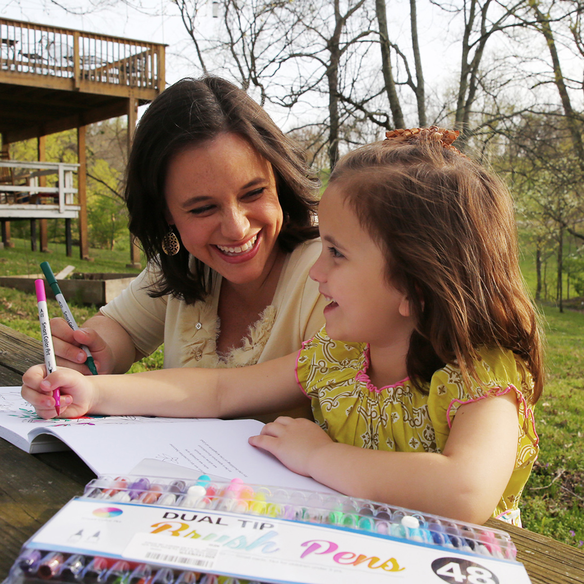 Benefits of coloring with your child