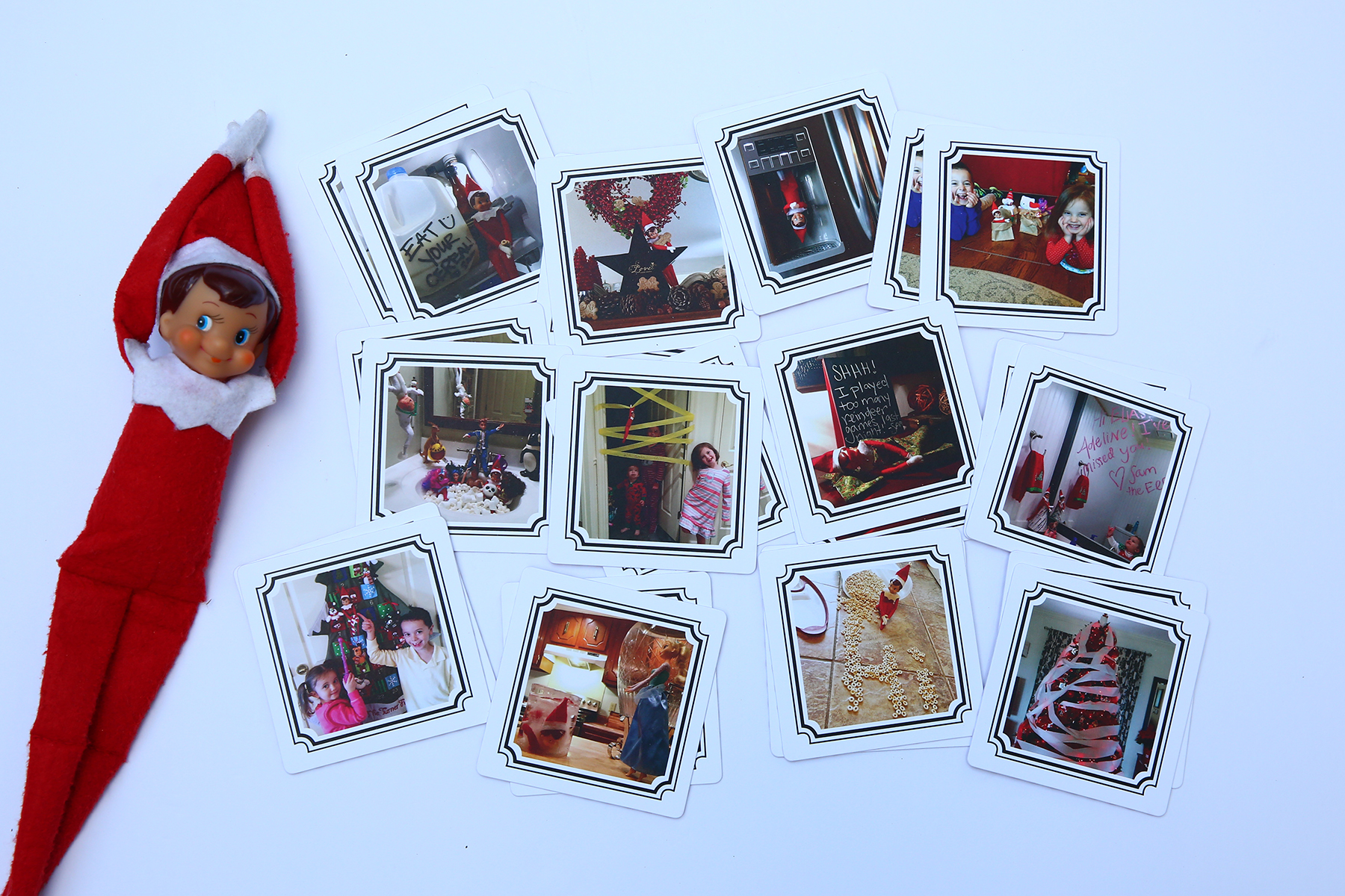 Elf on the Shelf Memory Game