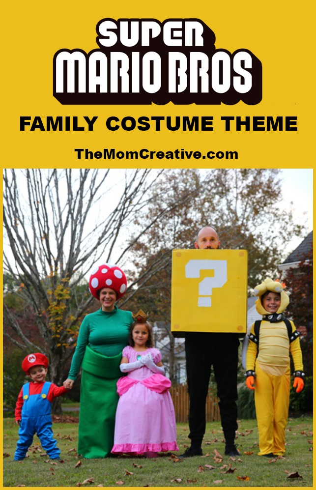 Super Mario Bros. Family Costume Theme