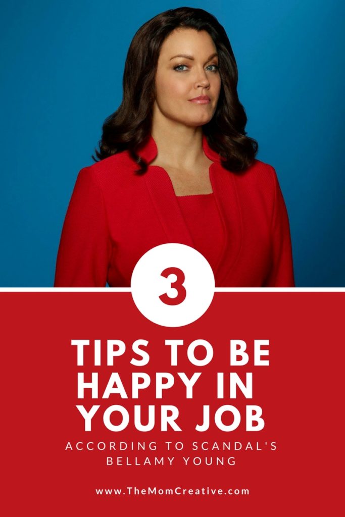 3 tips to be happy in your job according to Scandal's Bellamy Young