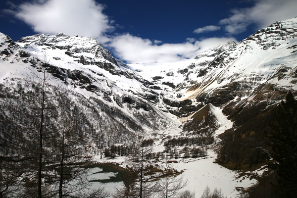 How to take a train into the alps from Italy