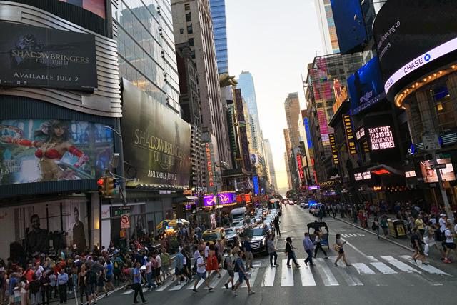 first time trip to NYC: Times Square