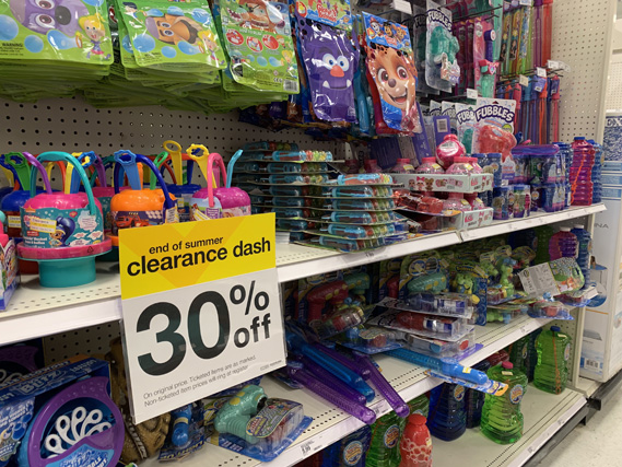 target summer clearance