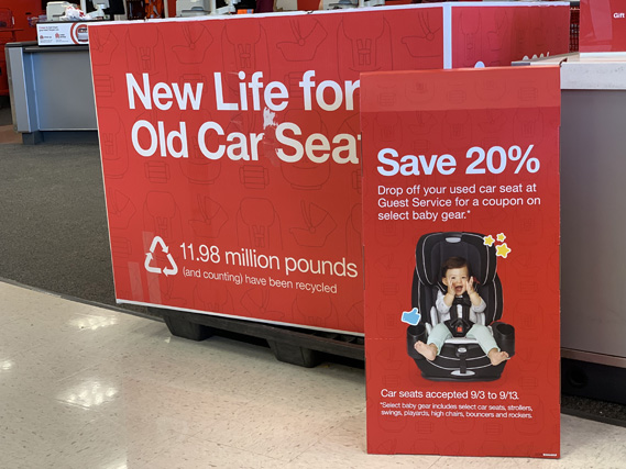 target car seat event