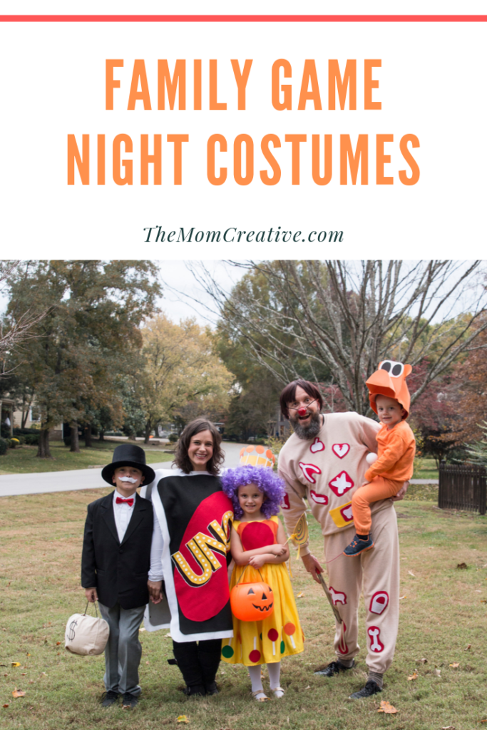 Family Game Night Halloween Costume Theme