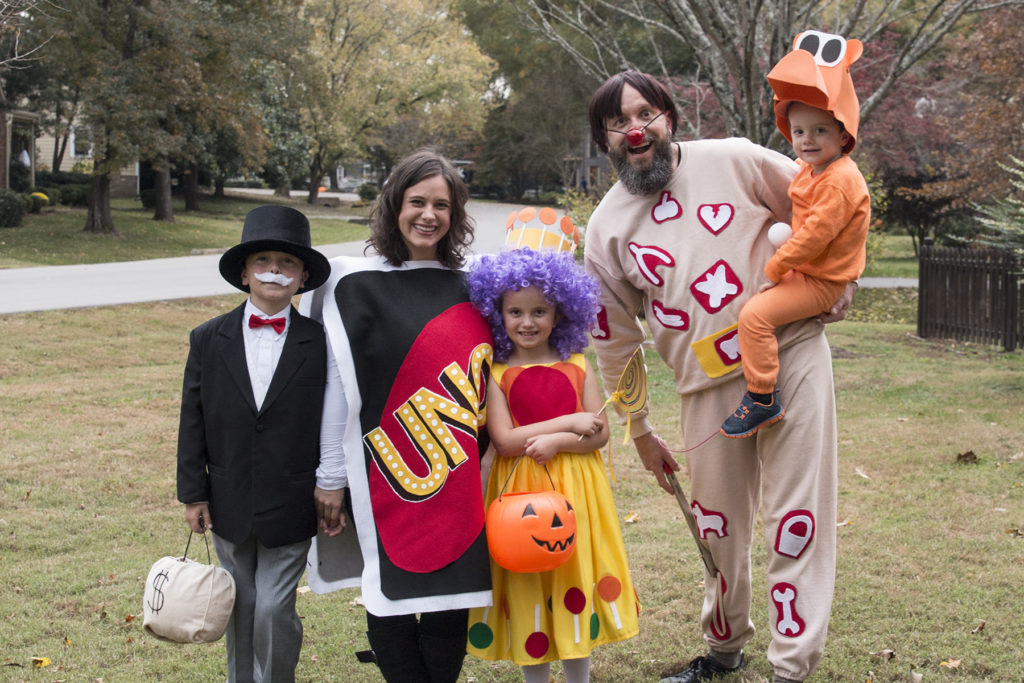 Family costume Family Game Night