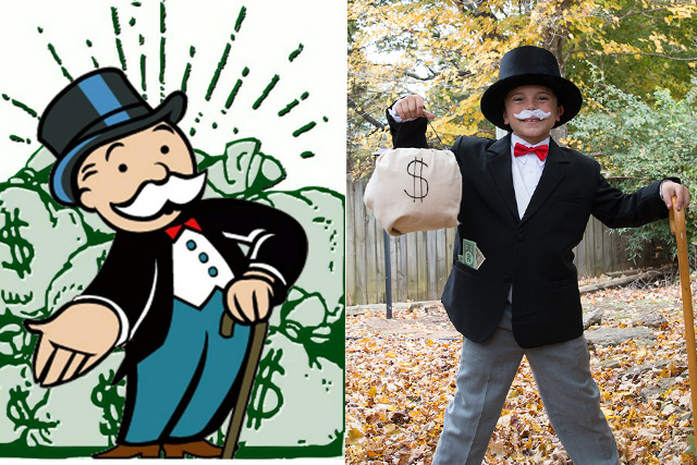 Mr. Monopoly costume