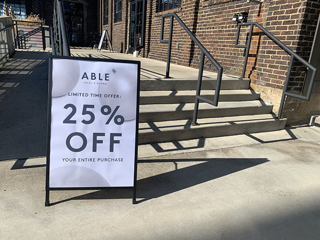 ABLE Flagship store in Nashville