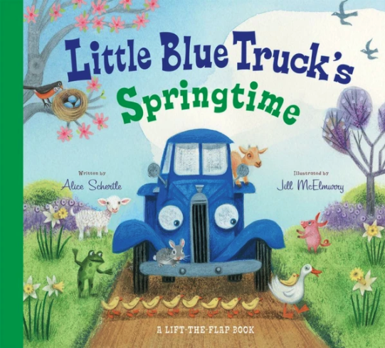 little blue truck