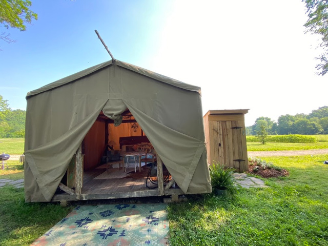 glamping near Nashville