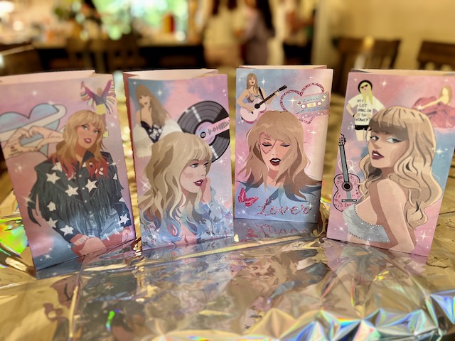 Taylor Swift birthday party favors 