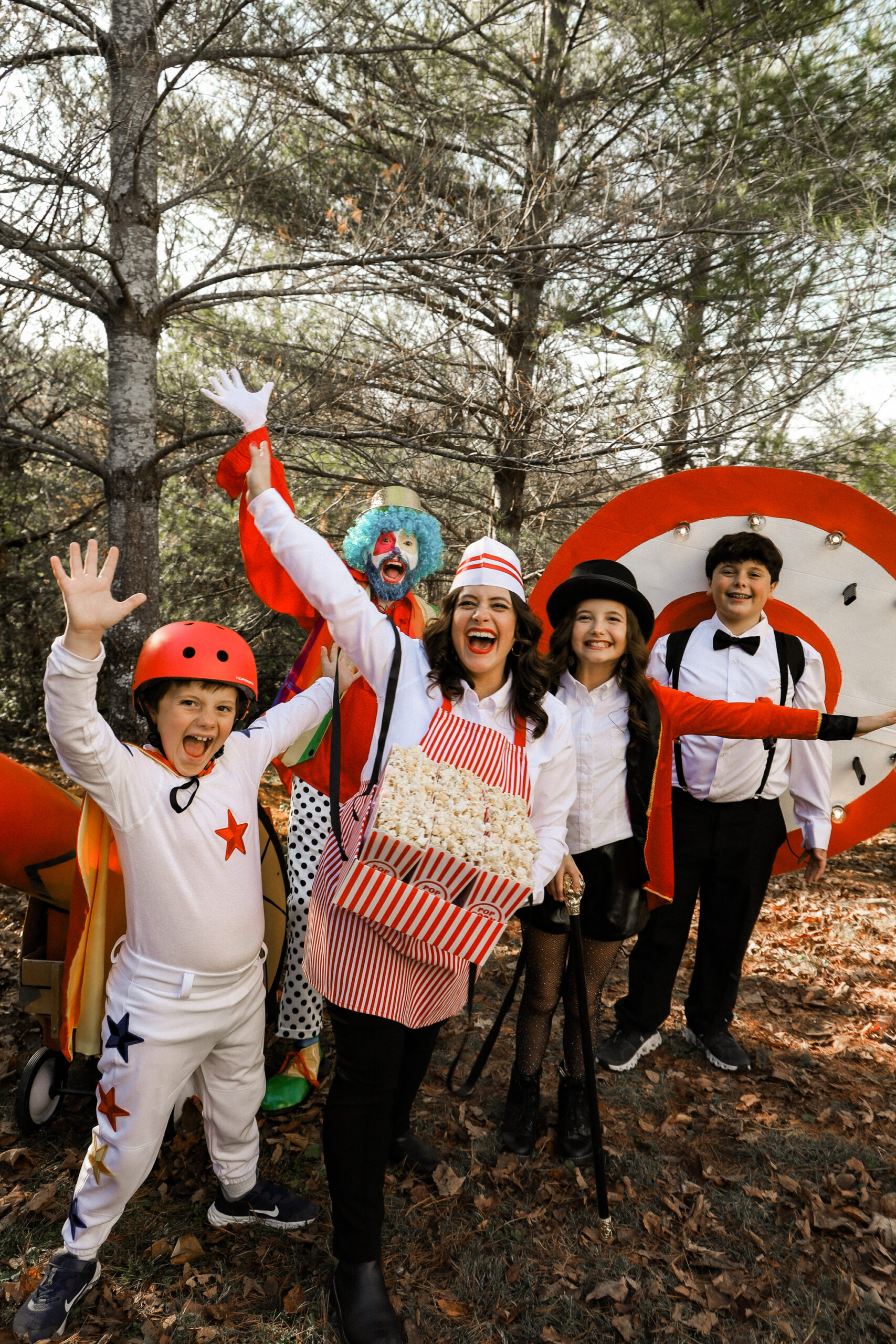 Family circus costumes