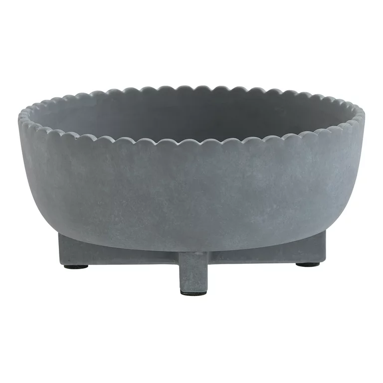 gray walmart planter bowl