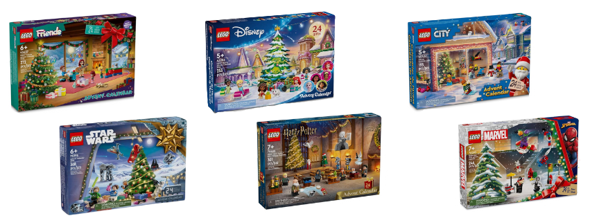 New 2024 LEGO Advent Calendars