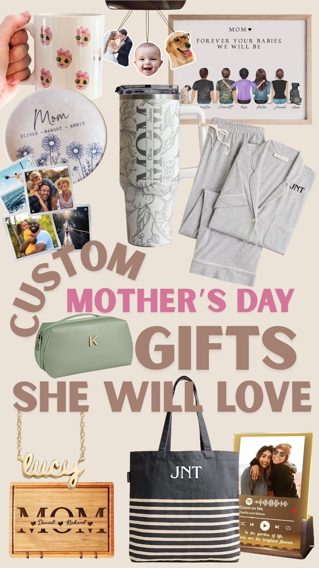 Custom Mother’s Day Gifts She’s Sure to Love